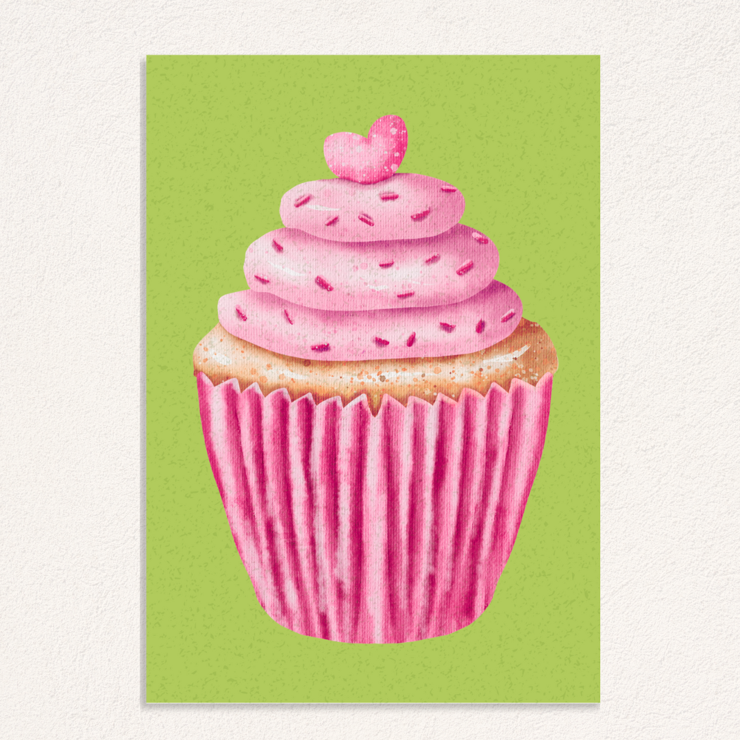 cupcake kaart