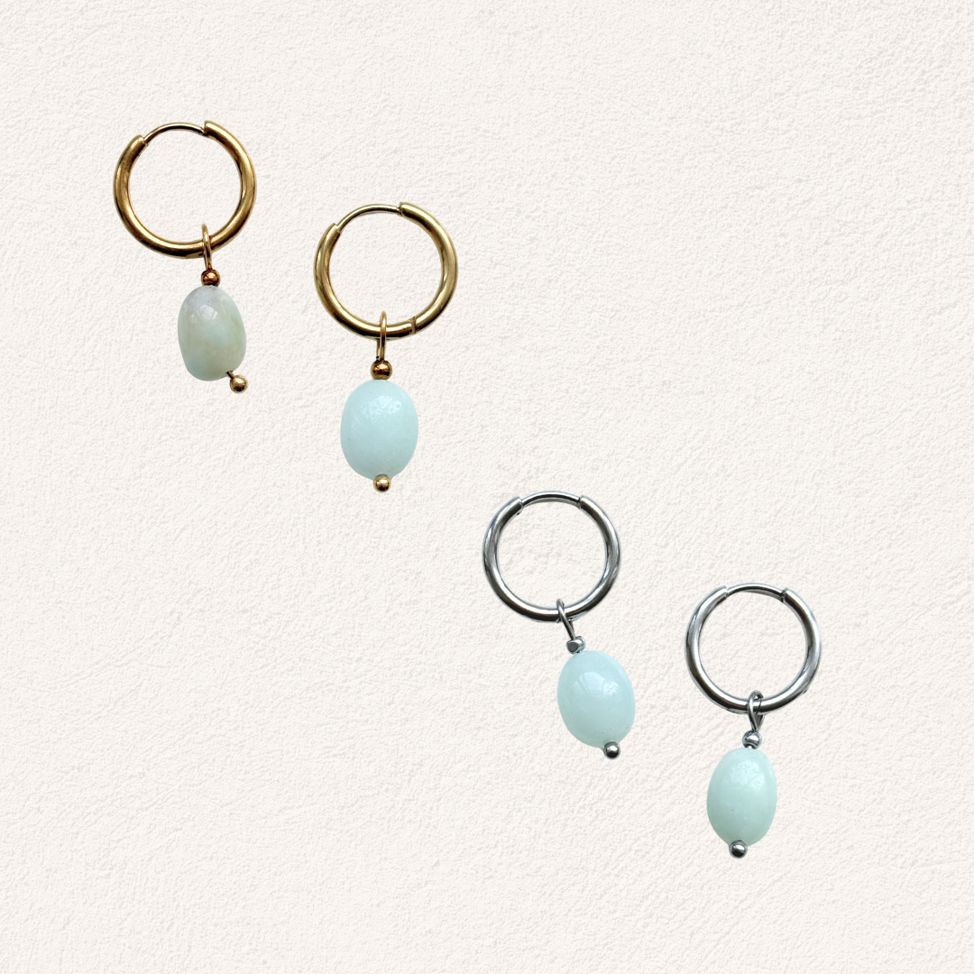 amazonite earrings