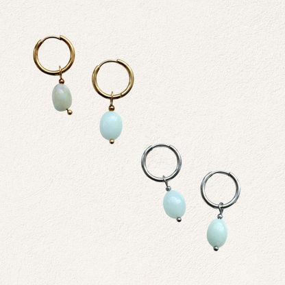 amazonite earrings