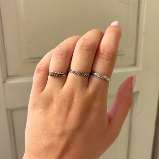 subtiele balletjes anxiety ring