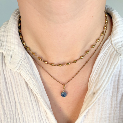 Blue Spot Jasper loose charm