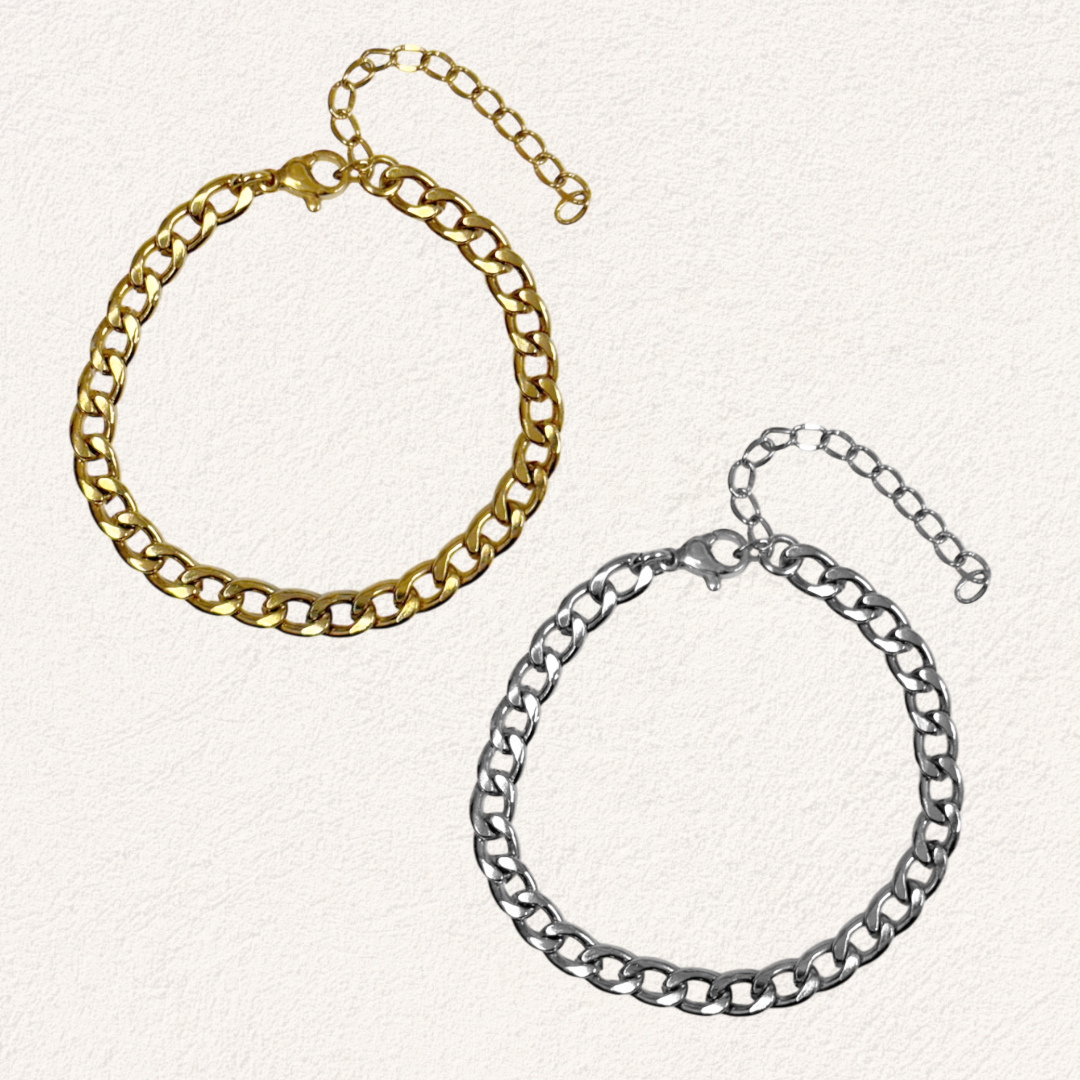 chunky chain armband