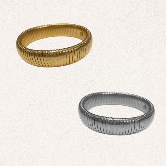 oval bangle statement