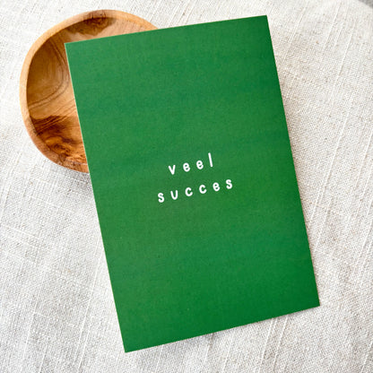 good luck card