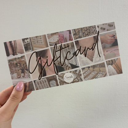 gift card webshop + store