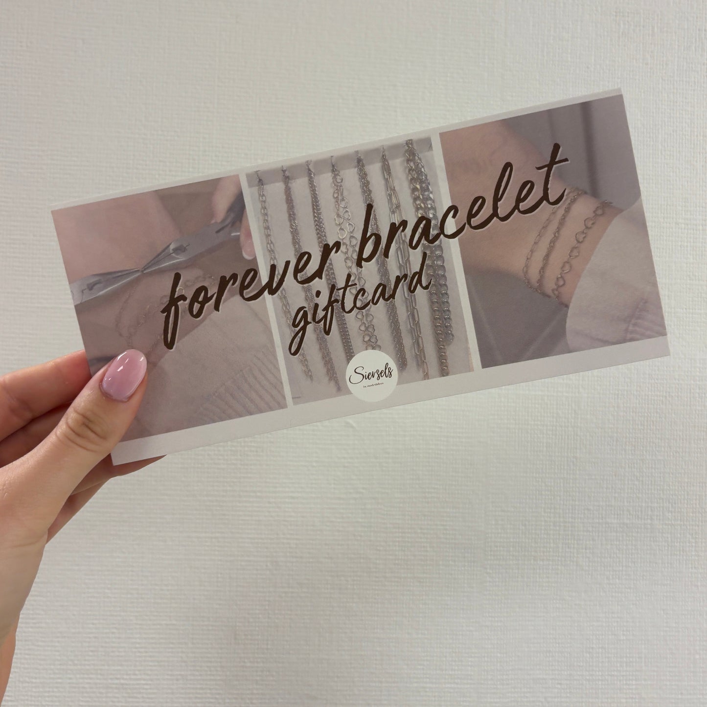 giftcard forever bracelet