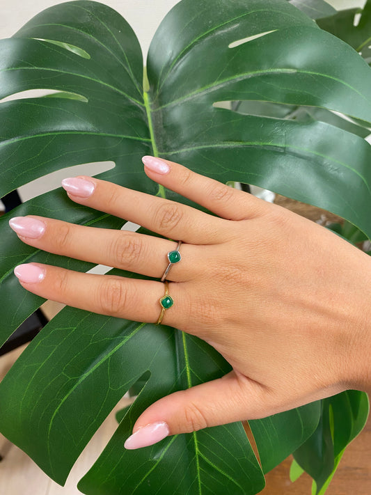 green square ring