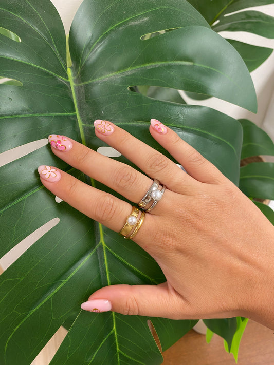 pearl duo ring