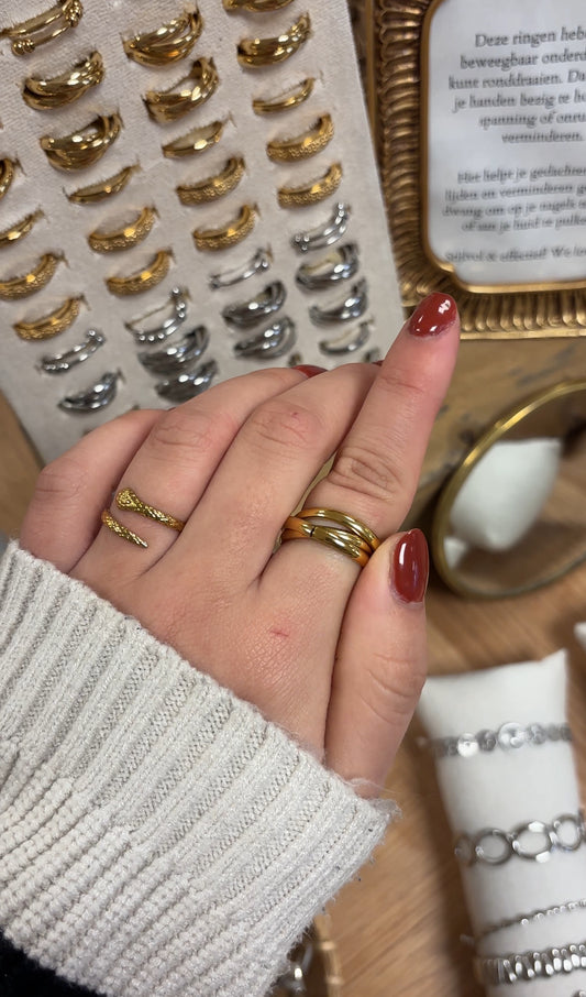 anxiety ring drie ringen in één