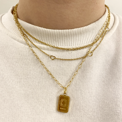 ovale schakel ketting