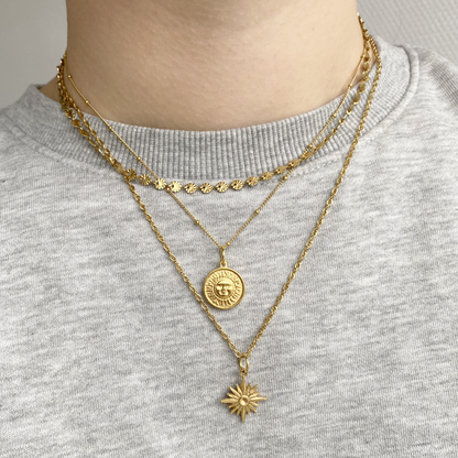 subtle dotted necklace