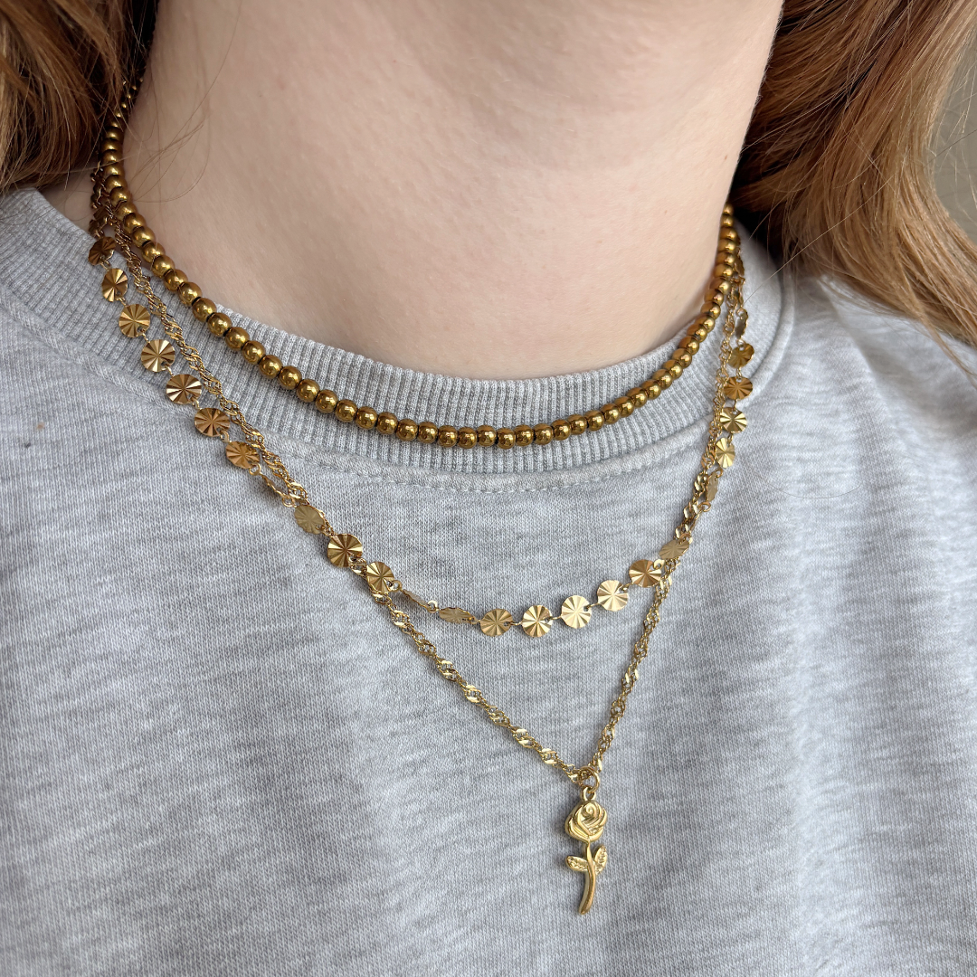 rondjes met details ketting