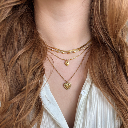 round shapes necklace