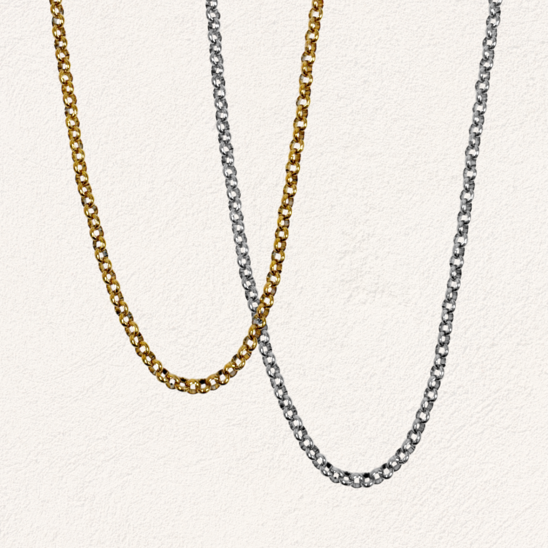 ketting met ronde grove schakel