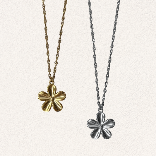 ketting met bloem