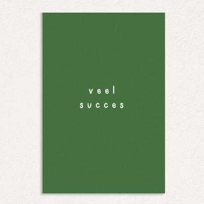 good luck card