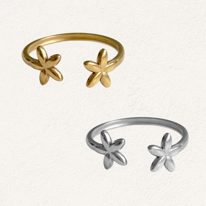 open flower ring