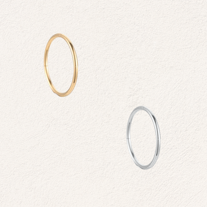 stainless steel piercing ring 10 mm