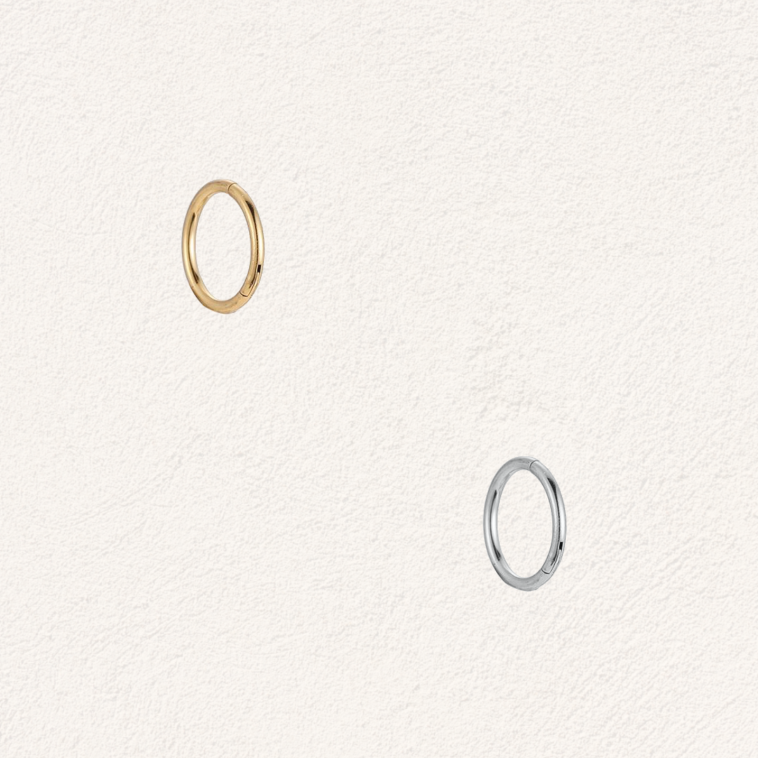 stainless steel piercing ringetje 6 mm