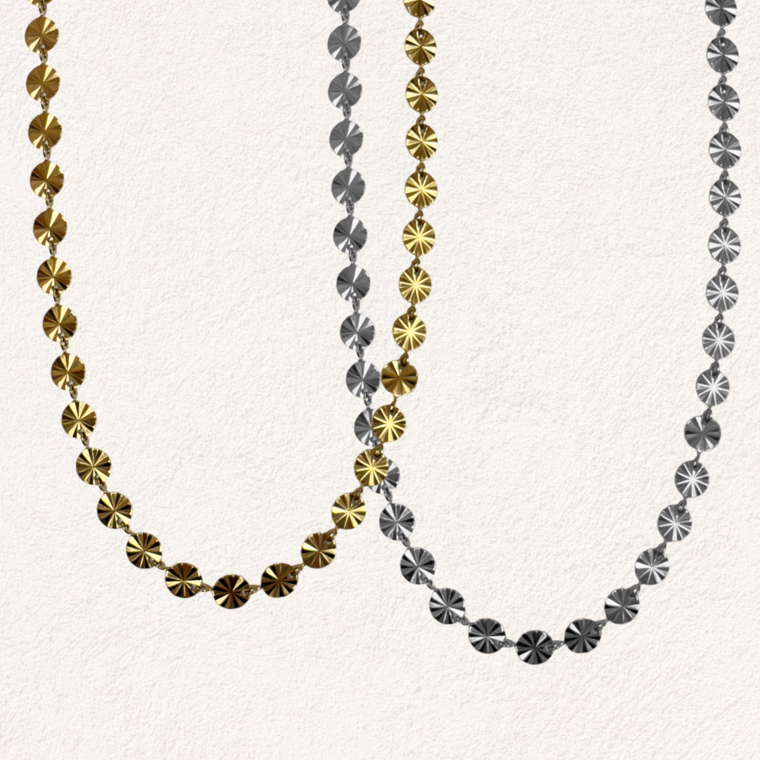 rondjes met details ketting