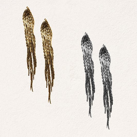 waterval oorbellen stainless steel oorbellen